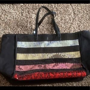 Victoria’s Secret sequin tote